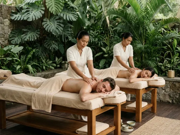 Treatments couple massage