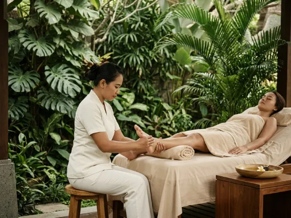 Treatments foot massage